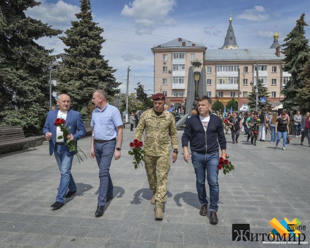 День Героїв у Житомирі. ФОТО