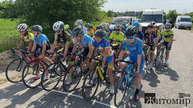 Житомирські спортсмени вибороли медалі на чемпіонаті України з велосипедного спорту