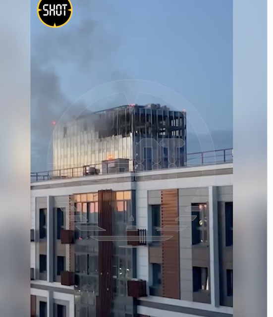 Москву атакували безпілотники: пошкоджено будівлю поруч з Міноборони РФ Москву атакували безпілотники: пошкоджено будівлю поруч з Міноборони РФ