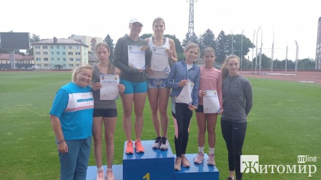 Завершився чемпіонат Житомирщини з легкої атлетики серед дорослих, юніорів та юнаків