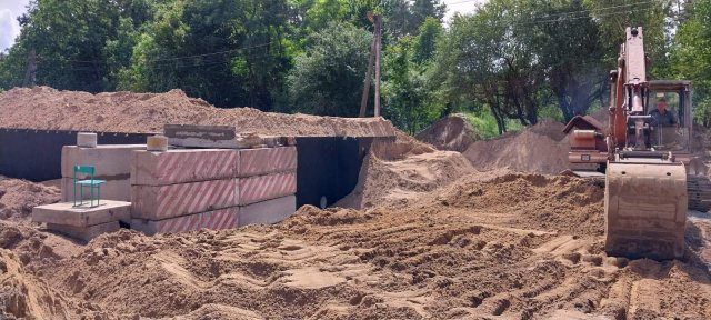 Одна з сільрад Житомирщини завершує будівництво шкільного укриття. ФОТО