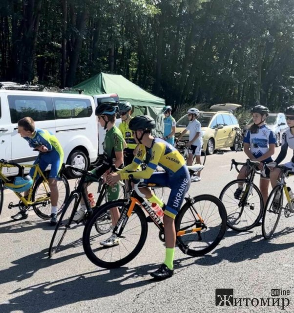 У Житомирі стартував Відкритий чемпіонат України з велоспорту. ФОТО