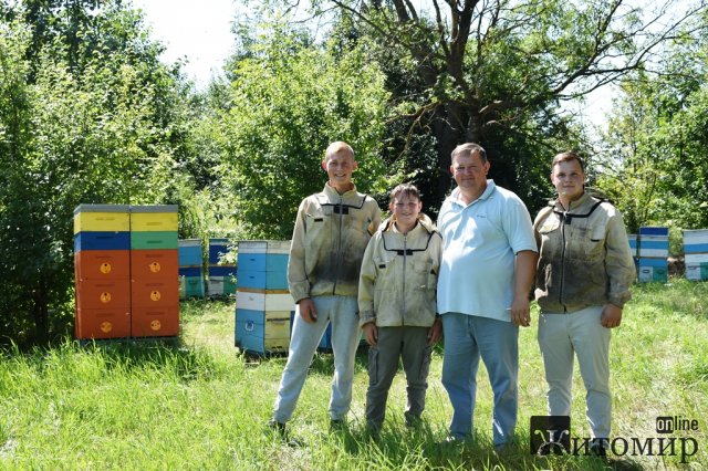 У Звягельській громаді найбільша пасіка на Житомирщині. ФОТО