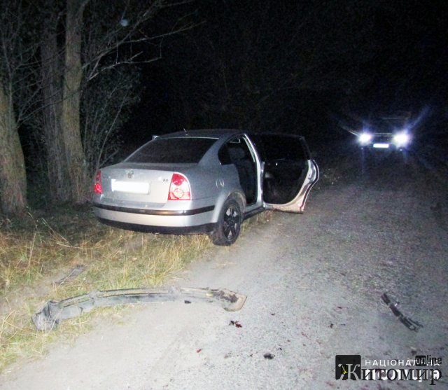 На Зягельщині Volkswagen збив 24-річного молодика: потерпілого госпіталізували. ФОТО