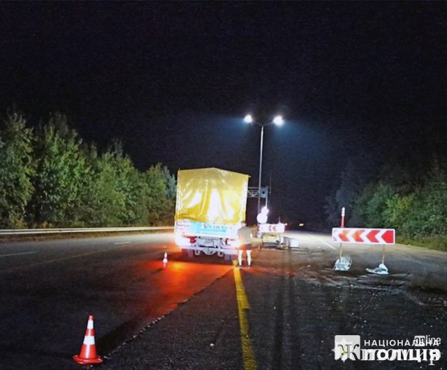 На Житомирщині внаслідок зіткнення мотоцикла та вантажівки постраждало двоє осіб. ФОТО