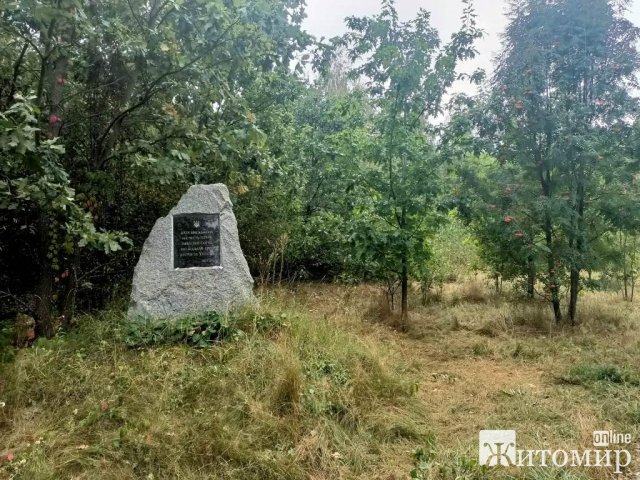 На Богунії в Житомирі знаходиться занедбана територія, де розміщені пам'ятні знаки. ФОТО