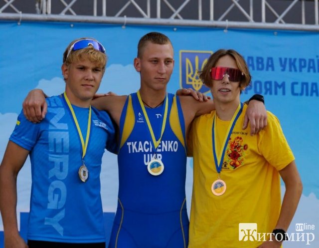 Триатлоністи Житомирщини здобули призові медалі на чемпіонаті України з триатлону на спринтерській дистанції