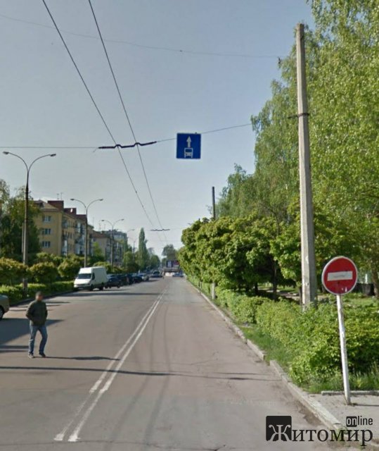 Смуга громадського транспорту в Житомирі стала дорогою для велосипедистів. ФОТО