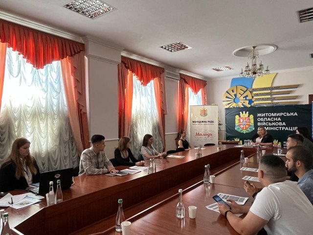 У Житомирі відбулися збори молодіжної ради при ОВА. ФОТО