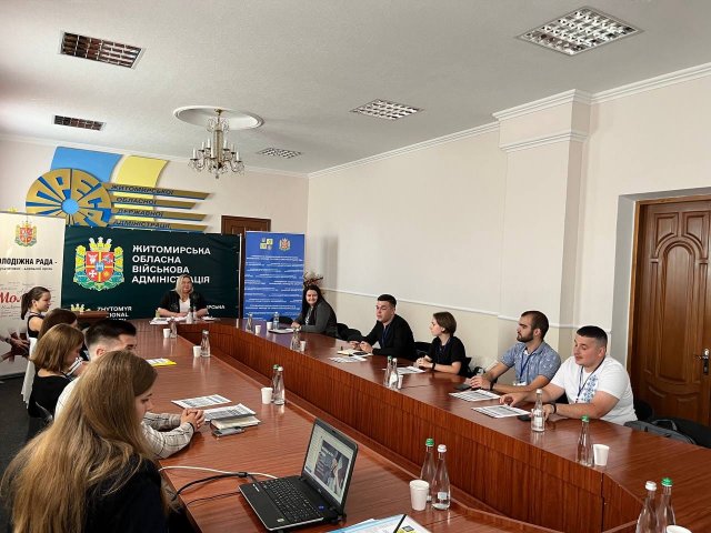 У Житомирі відбулися збори молодіжної ради при ОВА. ФОТО