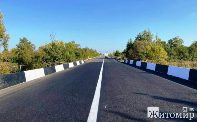 У Житомирській області відремонтований міст на міжнародній дорозі. ФОТО