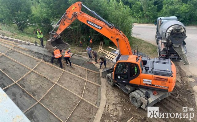 У Житомирській області відремонтований міст на міжнародній дорозі. ФОТО