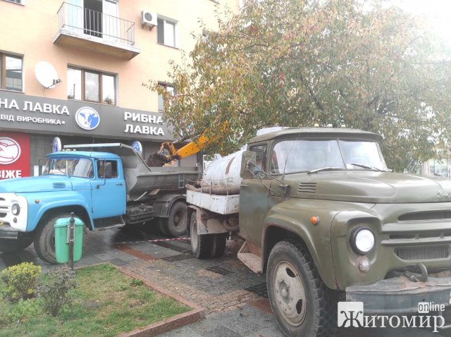 За день комунальники житомирського водоканалу отримали 20 звернень про пориви