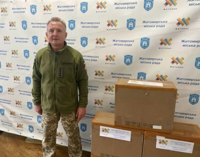 У Житомирі військовим передали техніки на 1,5 млн грн. ФОТО