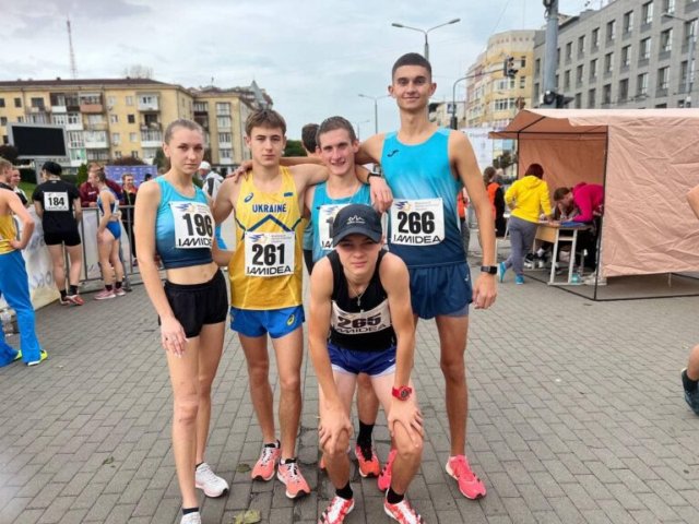 Спортсмени Житомирщини вибороли призові місця на командному чемпіонаті України зі спортивної ходьби