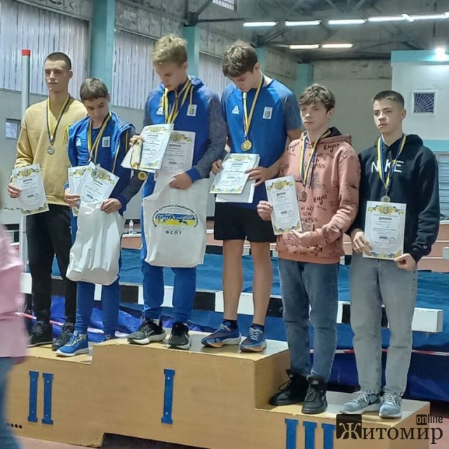 Спортсмени з Житомирщини вибороли призові місця на Чемпіонаті України з сучасного п’ятиборства. ФОТО