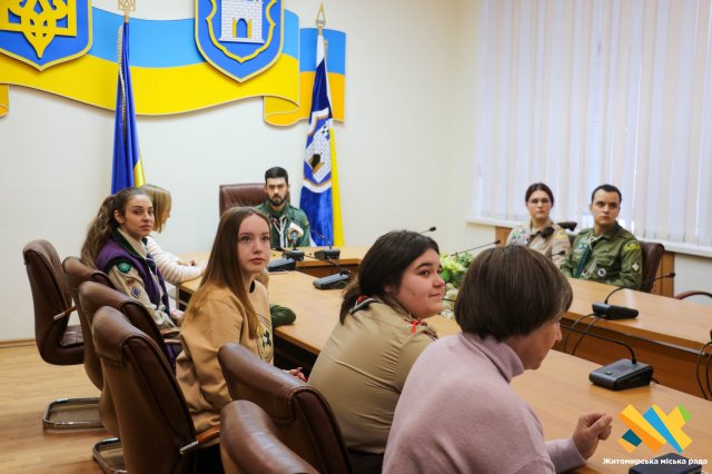 Житомирські пластуни звітували про свою роботу. ФОТО
