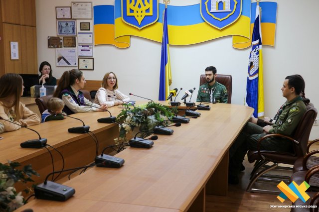 Житомирські пластуни звітували про свою роботу. ФОТО
