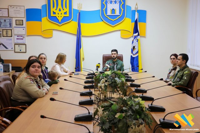 Житомирські пластуни звітували про свою роботу. ФОТО