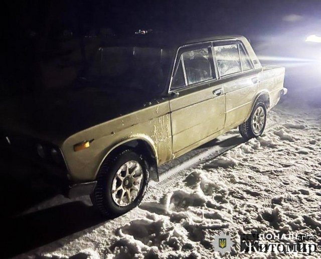 На півночі Житомирщини подій ВАЗ порушив ПДР, був п