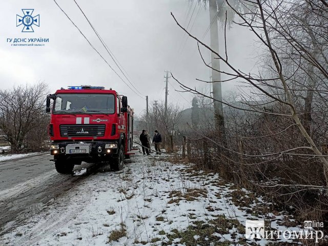 За добу на Житомирщині сталося 6 пожеж. ФОТО