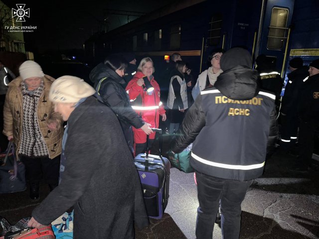 З Донеччини до Бердичева прибув черговий евакуаційний потяг 