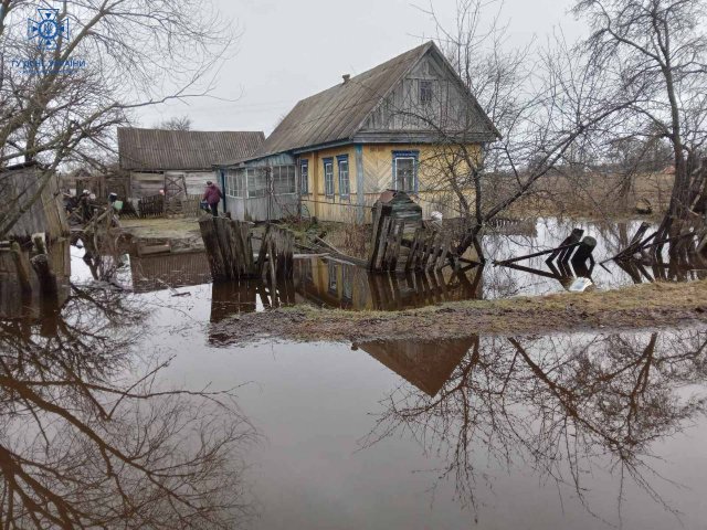 На Житомирщині рятувальники відкачали понад 500 кубометрів води з подвір’я та підвалів будинків