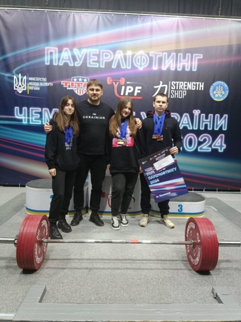 Пауерліфтери Житомирщини посіли призові місця на чемпіонаті України