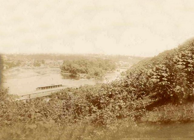 Острівець на житомирському Тетереві. ФОТО 1900 року