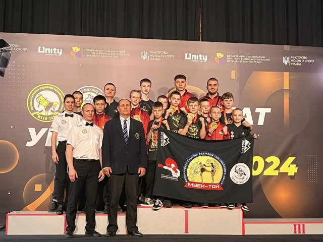 Спортсмени з Житомирського району стали чемпіонами України з таїландського боксу