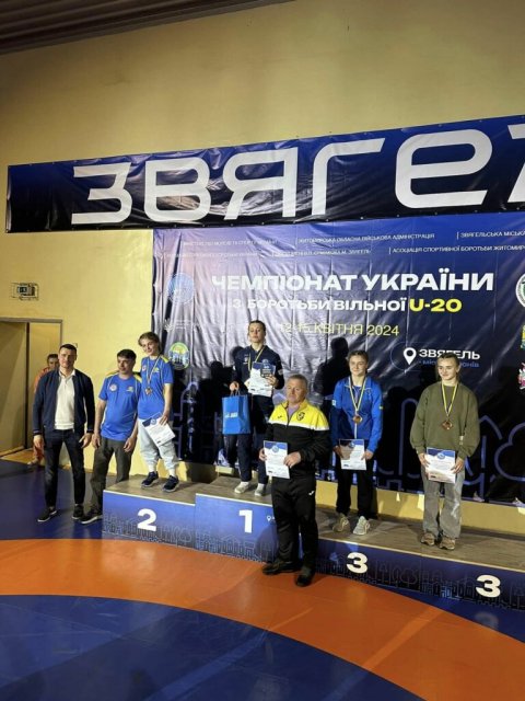 Спортсмени Житомирщини стали переможцями чемпіонату України з вільної боротьби 