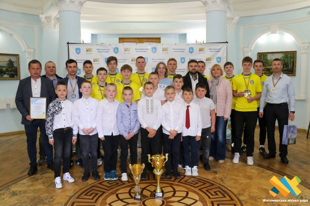 Житомирська ДЮСШ "Академія футзалу" —  чемпіони України з футзалу U-15 (перша ліга)