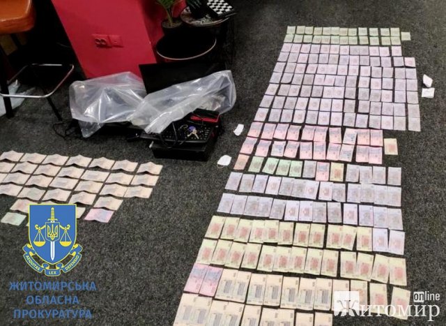 У Житомирі судитимуть злочинну групу за організацію підпільних казино. ФОТО