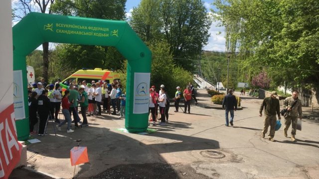 У Житомирі відбувся чемпіонат зі скандинавської ходьби