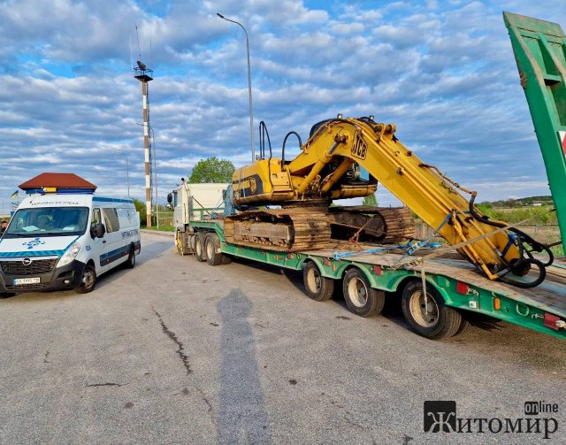 На дорогах Житомирщини двоє порушників заплатять штраф за перевищення габаритно-вагових параметрів 
