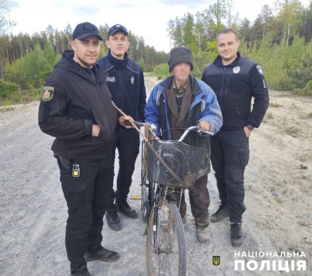 Зник на дві доби - на Житомирщині поліцейські розшукали 79-річного пенсіонера