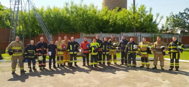 У місті на Житомирщині відбулися тренування ланок газодимозахисної служби