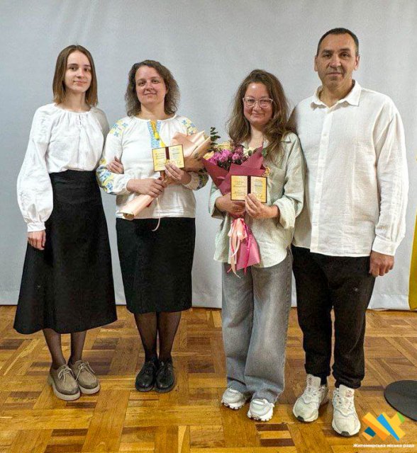 Чотирьом жителькам Житомирської громади вручили нагороди «Мати-героїня» 