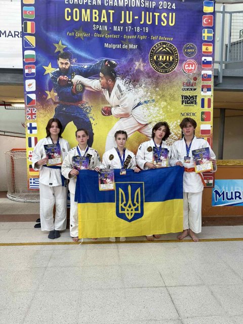На чемпіонаті Європи з комбат Дзю-Дзюцу спортсмени з Житомирщини здобули призові місця