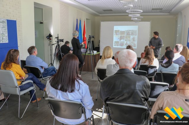 У Житомирі презентували фінальну версію архітектурної Концепції скверу на Замковій Горі
