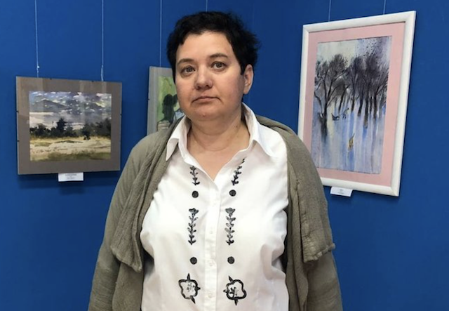 У Житомирі відкрили виставку акварелі вчительки одного із ліцеїв міста У Житомирі відкрили виставку акварелі вчительки одного із ліцеїв міста