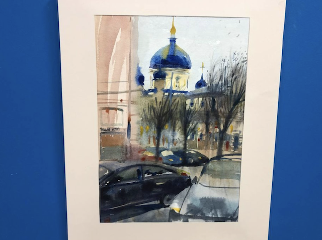 У Житомирі відкрили виставку акварелі вчительки одного із ліцеїв міста У Житомирі відкрили виставку акварелі вчительки одного із ліцеїв міста