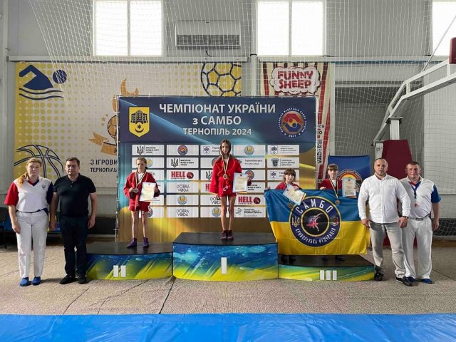 На чемпіонаті України з боротьби самбо спортсмени Житомирщини здобули призові місця