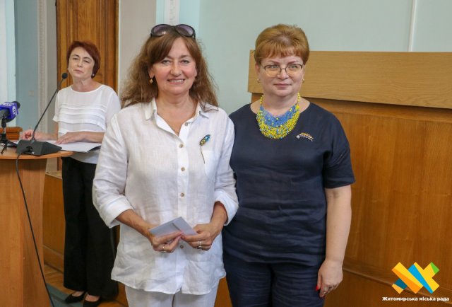 У Житомирі відбулося вручення стипендії обдарованій молоді. ФОТО