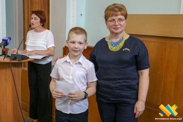 У Житомирі відбулося вручення стипендії обдарованій молоді. ФОТО