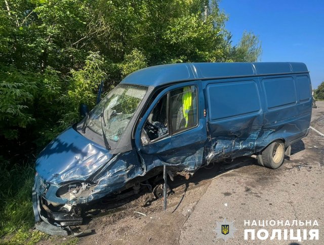 Автотроща на Київському шосе в Житомирі. ФОТО