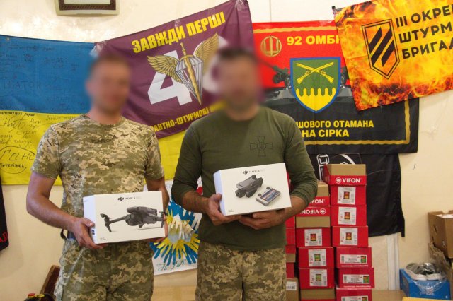 Житомирській бригаді передали вісім "Мавіків"