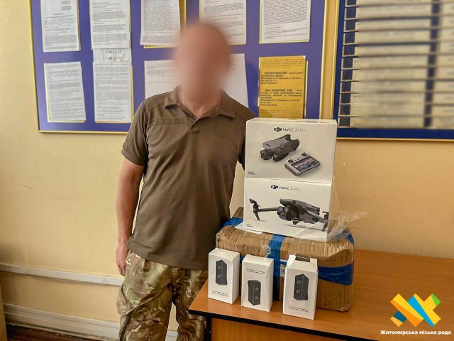 Чергова партія допомоги для військових від Житомирської громади