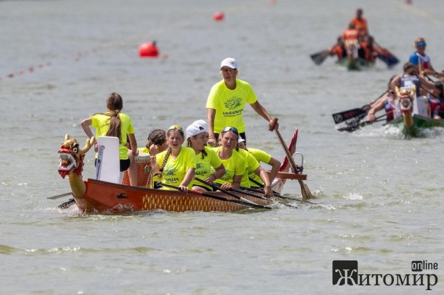 Житомиряни у складі збірної стали переможцями на чемпіонаті Європи з веслування на човнах «Дракон»