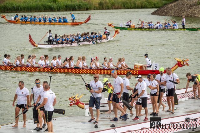 Житомиряни у складі збірної стали переможцями на чемпіонаті Європи з веслування на човнах «Дракон»